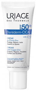 Uriage Bariederm Cica Creme Spf50 sunscreen